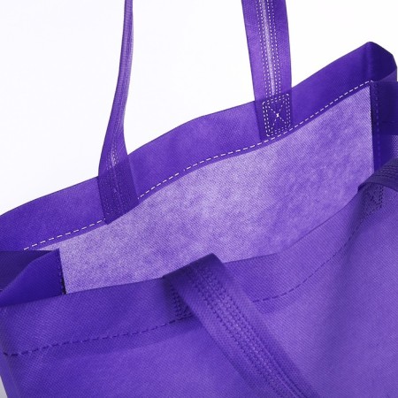 Shoper (package) Normal is Boring, 42x10x30 cm, without lining, purple color-7
