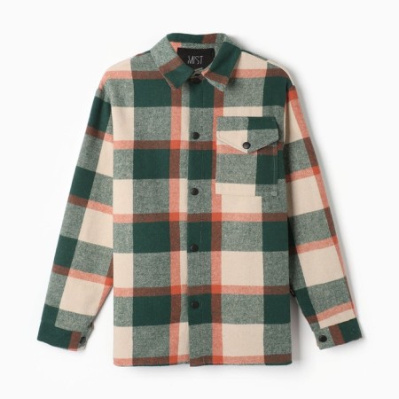 Male shirt in the MIST cage, size 46, green-6
