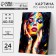 Picture on numbers on a canvas with a subframe "Girl in paint" 40*50 cm