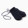 Baby mittens minku, dark blue color, 18 cm
