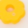 Brying "Donut" toy for dogs, 8.5 cm, yellow