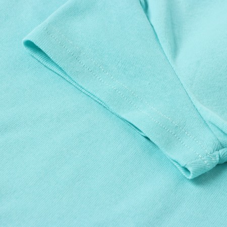 Women's T-shirt V-shaped neckline, turquoise color, size 50-2