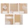 Notebook 18 sheets in the "Tenderness" line, cover covered paper, block 65 g/m2, mix