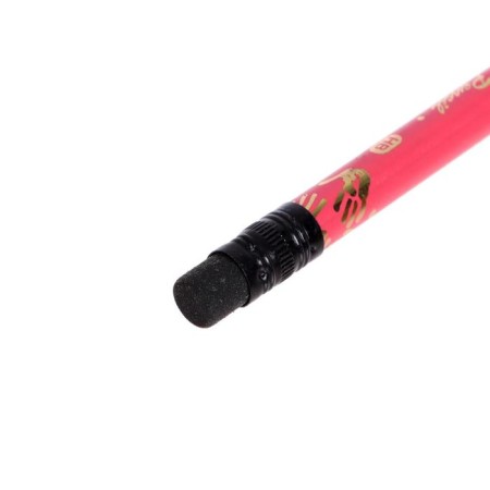 Pencil Blackographic hardness of the NV "Hands" with an eraser, sharpened, round, mix-7