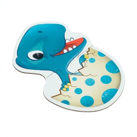 Maxi Puzzles "Toddri-Dinosaurs", 5 puzzles, 10 parts-3