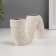 Gypsum candlestick, 2 candles "abstraction. Wave" d = 2.5 cm 3.5x16.5x8.7 cm