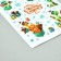 Sticking with a luminous layer "New Year snakes 2025", 10.5 x 14.8 cm, New Year