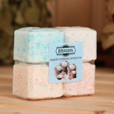 Salt bricket set 4 pcs 