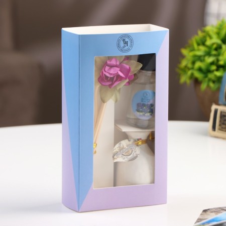 Gift set with a diffuser "Vase with a flower" Lavender, "Wealth of aroma"-6