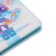 Notebook Gift Book 96l, line, color cut, PVC anime PVC cover (17.7x12.4cm)