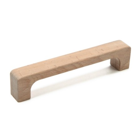 Bracket handle 143 mm wooden furniture y8, beech, 1pc-1
