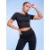 Sports T-shirt Feminic, size m-l, black color