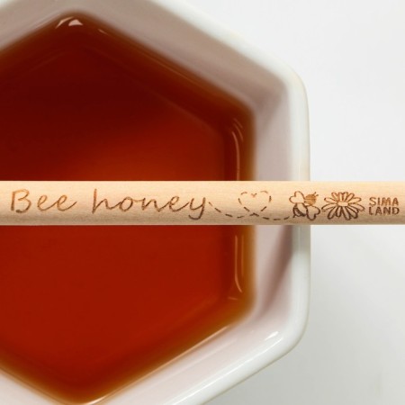 Spoon for honey Bee Honey, 15 cm-1