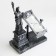 Sanding clock "Statue of Freedom", souvenir, 13 x 7 x 20.5 cm