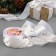 A satin tape with a new year, 40 mm, 23 ± 1 m, white/gold No. 01