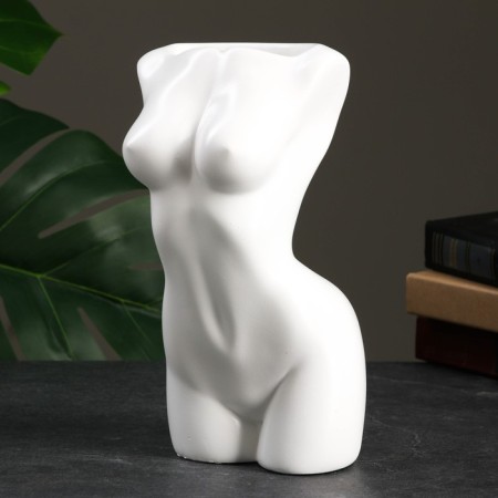 Kashpo - Organizer "Torsok" White, 25cm