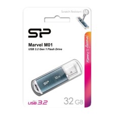 USB флеш накопитель 32 Gb Silicon Power Marvel M01 Blue USB 3.0 / SP032GBUF3M01V1B
