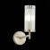 Sconces st. SL1233.101.01. Bitonto. 1x60 W, E14, 10x28 cm, Nickel color
