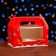 Box for 2 cupcake "Happy New Year!" 16.5 x 9.2 x 8.7 cm