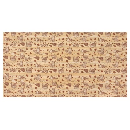 A towel for the bath "Bath" 80x 150 cm, cotton waffle leaf-1