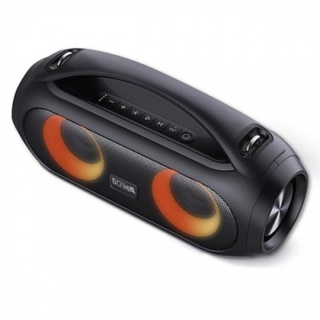 Portable acoustics BQ PBS1001 Black 18 W, Micro SD, TWS, 3000 mAh, backlight, FM-3