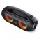 Portable acoustics BQ PBS1001 Black 18 W, Micro SD, TWS, 3000 mAh, backlight, FM