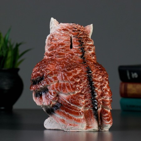 Piggy bank "Eagle owl" 13x16x20cm-4