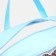 Cosmetic bag with lightning, blue color