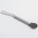 Holder for the nipple - dummies of "rhombics", silicone, gray color