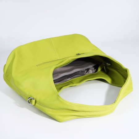 Lurch bag with lightning, 3 outer pockets, green color-6