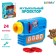 Musical projector "Learning together", 3 slides, sound, light