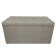 Puff with a lid and weighting, 800 × 400 × 420 mm, Bahama plus mattress, Sand color