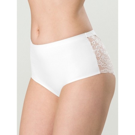 Women's underpants, size 54, white color-1