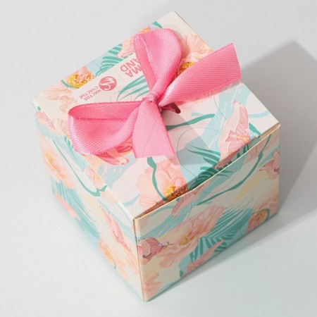 The bathtub bomb “since March 8!”, 130 g, flower aroma, pure happiness-5