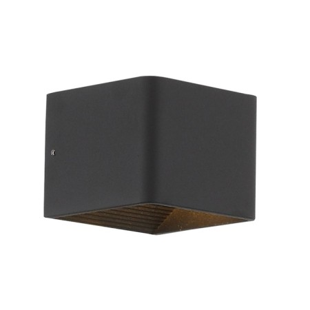 Wall lamp ST LUCE. SL455.041.01. 1x6 W, LED, 3000K, 213 LM, 10x8 cm, black color