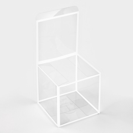 Gift PVC, packaging, “lines”, 12 x 12 x 12 cm-3