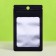 SIP-LOK package with a window, with Euroslot, black, 7 x 10 cm