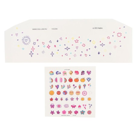 Set for creativity "Children's Tattoos" My Little Pony, 120 Translations-2