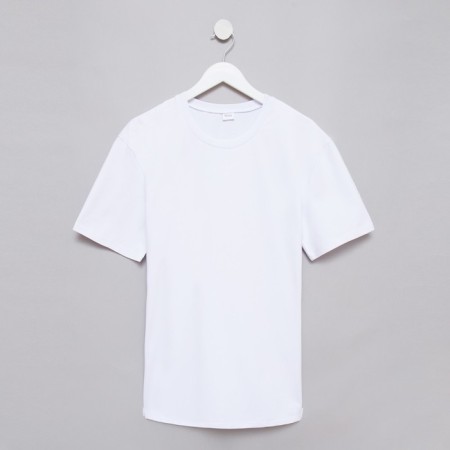 Men's T-shirt Minaku Regular Fit: White color, rr 50-6