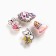 Hair hair clip, shaker, 4 pieces