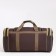 Road bag with lightning, long belt, brown color