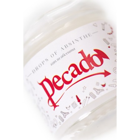 Pecado BDSM, Drops of Absinthe 35 ml Massage Candle-3
