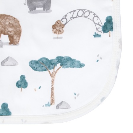 A waterproof diaper, 50*70 cm "animals"-1