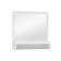 Building for a table with a mirror 47.32, 800 × 240 × 800 mm, white color