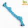 Cable toy "Trio", 40-50 g, up to 20 cm, turquoise