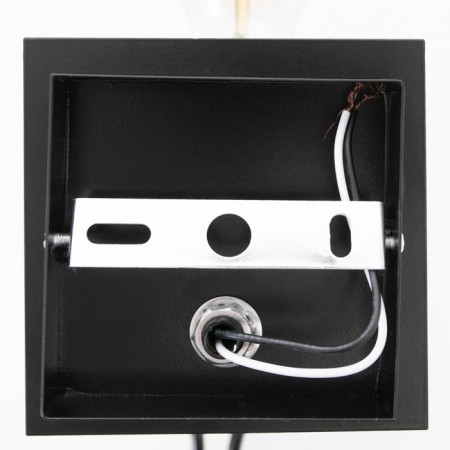 Sconces "man" E27 40W black 14x14x17 cm-6