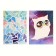 Applications with geometric stickers "Owl in the forest" 21x29.7cm