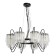 Lavinia chandelier, size 84x120x84 cm, 480W 8xe14 IP 20