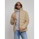 Sports male winter, size 50, beige color