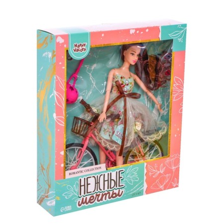 Model doll articular “Tender Dreams” with a bicycle-5